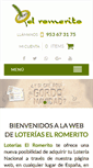 Mobile Screenshot of loteriaselromerito.com